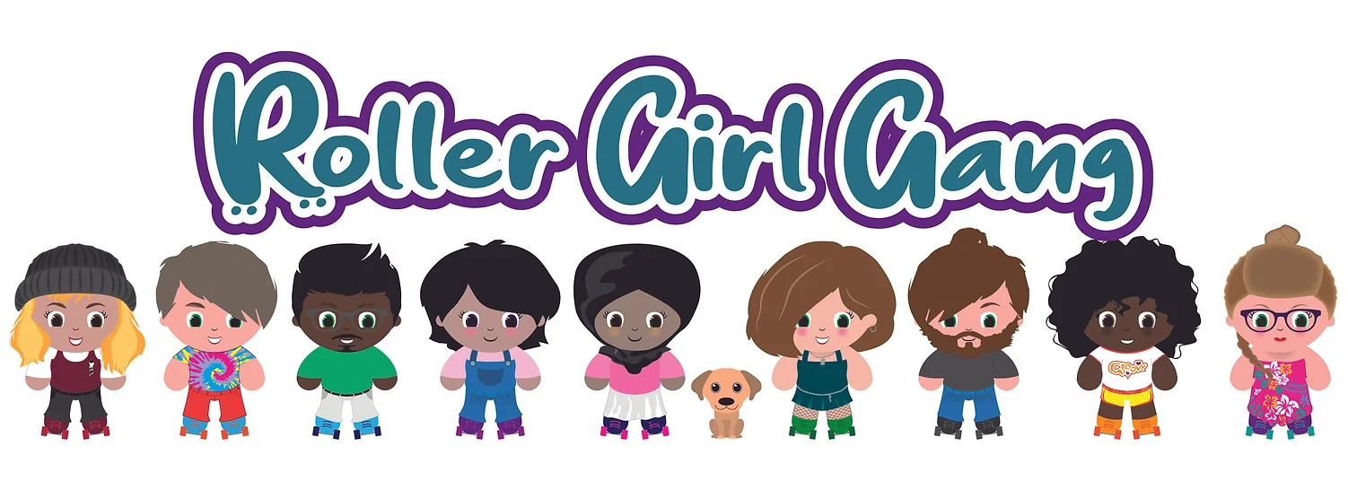 Roller girl gang logo