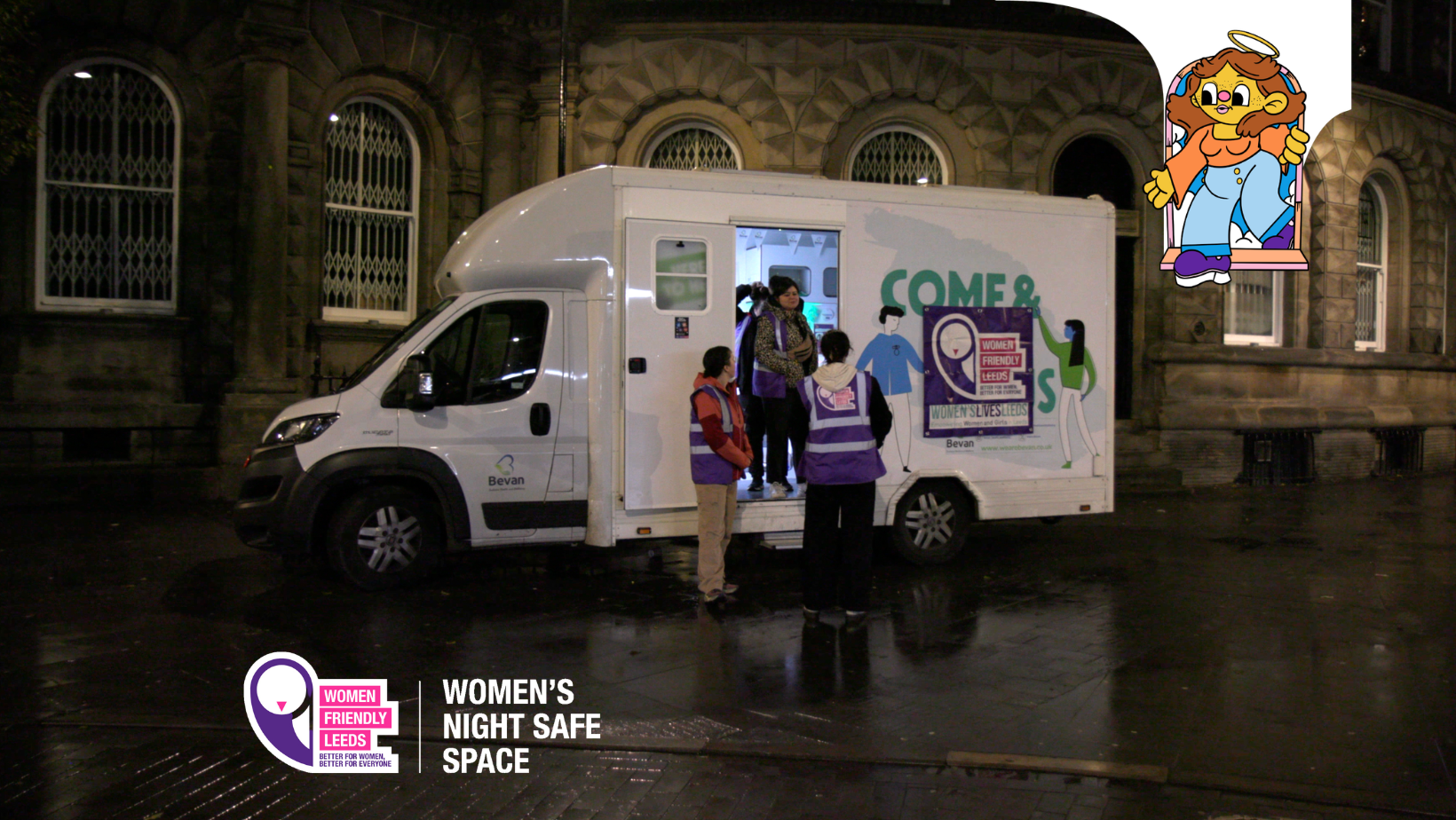 womens night safe space